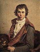 Jacques-Louis David Self-Portrait painting
